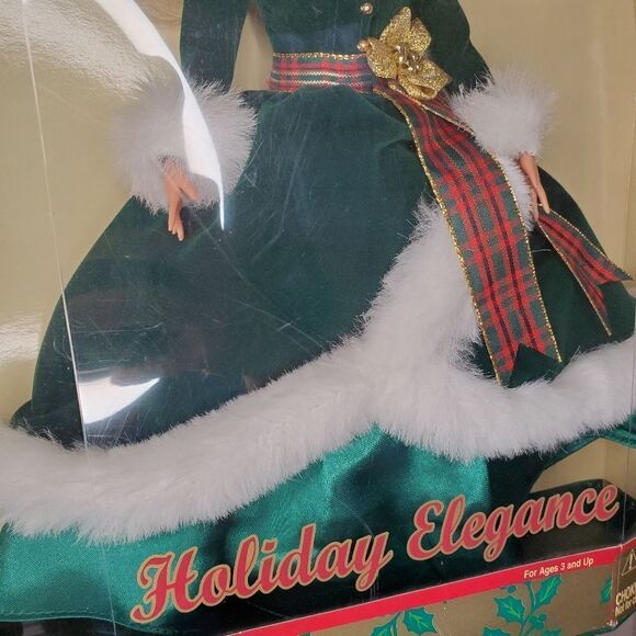 Vintage 2001 Holiday Elegance Barbie New in Box - Picture 6 of 7